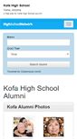 Mobile Screenshot of kofahighschool.net